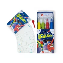 Zestaw do kolorowania piaskiem Galaxy 5 l+ Sabbiarelli