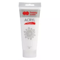 Happy Color Farba akrylowa Studio biel cynkowa 200ml