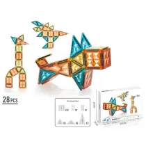 Klocki magnetyczne 28el. 013259 95854