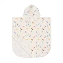 Lassig Poncho dla dzieci z filtrem UV80 Splash & Fun Deski surfingowe sea salt