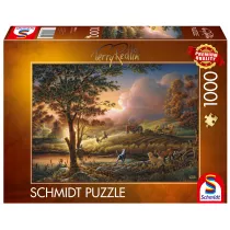 Puzzle 1000 el. PQ Terry Redlin �niwa w blasku s�o�ca Schmidt