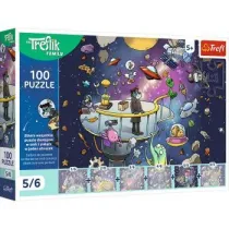 Puzzle UFT 100 el. Bert w kosmosie Rodzina Treflik�w 16545