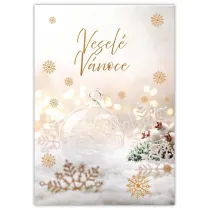 Trend Karnet Weso�ych �wi�t - Vesele Vanoce Cestina