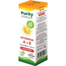 Purity Of Nature Witamina A+E krople Suplement diety 30 ml