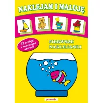Naklejam i maluj - Pierwsze naklejanki