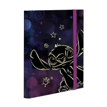 Patio Teczka A5 z gumk Disney Gold Stitch