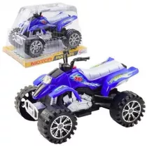 Quad terenowy z napdem niebieski Leantoys