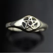 Sotis Piercie z pentagramem nr.19-20, nieoksydowany Ag925