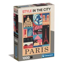 Puzzle 1000 el. Compact Paris Clementoni