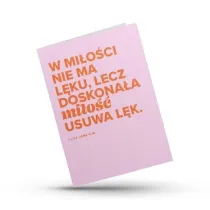 Kartka sk�adana - W mi�o�ci nie ma l�ku