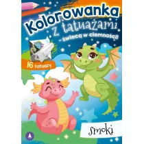Kolorowanka z tatua�ami. Smoki