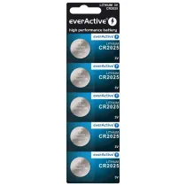 Baltrade Bateria litowa guzikowa everActive CR2025 3V blister 5 szt.