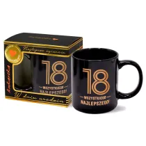 Kukartka Kubek Premium Urodziny 18