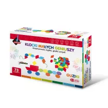 Klocki maych geniuszy - Guziki 73 elementy