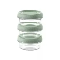 Curver/Keter Curver zestaw 3 pojemnik�w na sos zielony 3 x 150 ml
