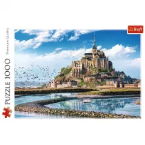 Puzzle 1000 el. Mont Saint-Michel, Francja Trefl