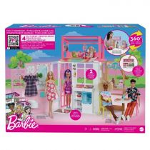 BRB Kompaktowy domek dla lalek HCD47 Mattel