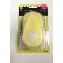 Dalprint Dziurkacz ozdobny serce 5cm