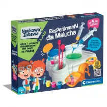 Naukowa zabawa. Eksperymenty dla Malucha Clementoni