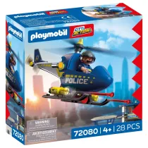 Playmobil City Action Policyjny helikopter z�radarem 72080