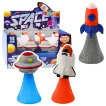 Skacz�cy statek kosmiczny 11cm MIX LeanToys