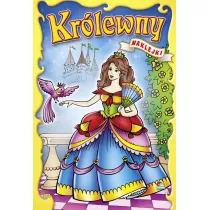 Kolorowanka z naklejkami. Krlewny Krlewna z r 636