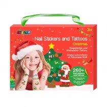 Naklejki na paznokcie i tatuae - Christmas Boe Narodzenie Avenir
