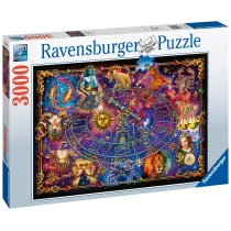 Puzzle 3000 el. Znaki zodiaku Ravensburger