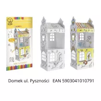 MINI Domek do kolorowania Pyszno�ci
