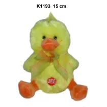 Pluszak Kaczka 15cm z g�osem Wielkanoc SUN-DAY K1193