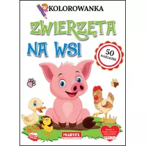 Kolorowanka Zwierzta na wsi