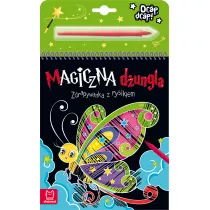 Magiczna dungla. Zdrapywanka z rysikiem