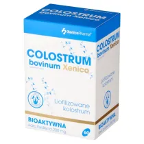 Xenico Pharma Colostrum bovinum Xenico 200 mg - suplement diety 60 kaps.