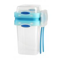 Vialli Design Pojemnik ze sztu�cami Foodie 6520 230 ml + 650 ml