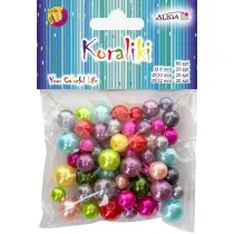 Aliga Koraliki plastikowe 60 szt