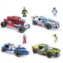Mega Bloks Hot Wheels Racers Pojazd do zbudowania GVM28 mix Mattel