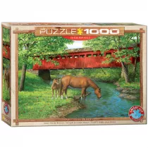 Puzzle 1000 el. Sweet Water Bridge by Weirs Eurographics