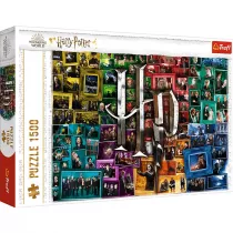 Puzzle 1500 el. Harry Potter. Na przestrzeni filmw Trefl
