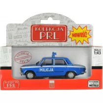 Kolekcja PRL-u Fiat 125P Milicja Daffi