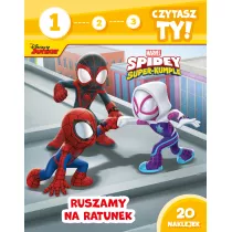 1, 2, 3, czytasz Ty! Poziom 1. Ruszamy na ratunek. Marvel Spidey i superkumple