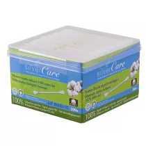 Silver Care Patyczki higieniczne do uszu 100% baweny organicznej 200 szt.