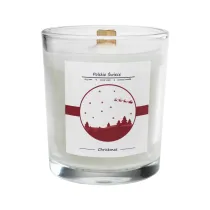 Polskie wiece wieca sojowa CHRISTMAS LOVE z drewnianym knotem 190 g