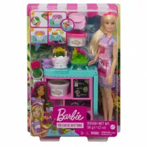 Barbie Kwiaciarnia Zestaw + Lalka GTN58 Mattel
