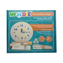 Drewniany zegar Woodie 3w1 Swede