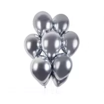 Godan Balon Metalc 13 srebrny 50 szt.