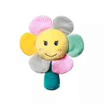 Grzechotka dla niemowlt Rainbow flower Babyono