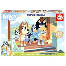 Puzzle 100 el. Blue (drewno) Educa
