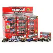Auto metalowe 1:64 MIX