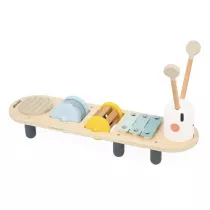 Drewniany muzyczny ministolik Ddownica Sweet Cocoon 12 m+ Janod