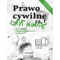Prawo cywilne 2024 cz�� 1. Last Minute